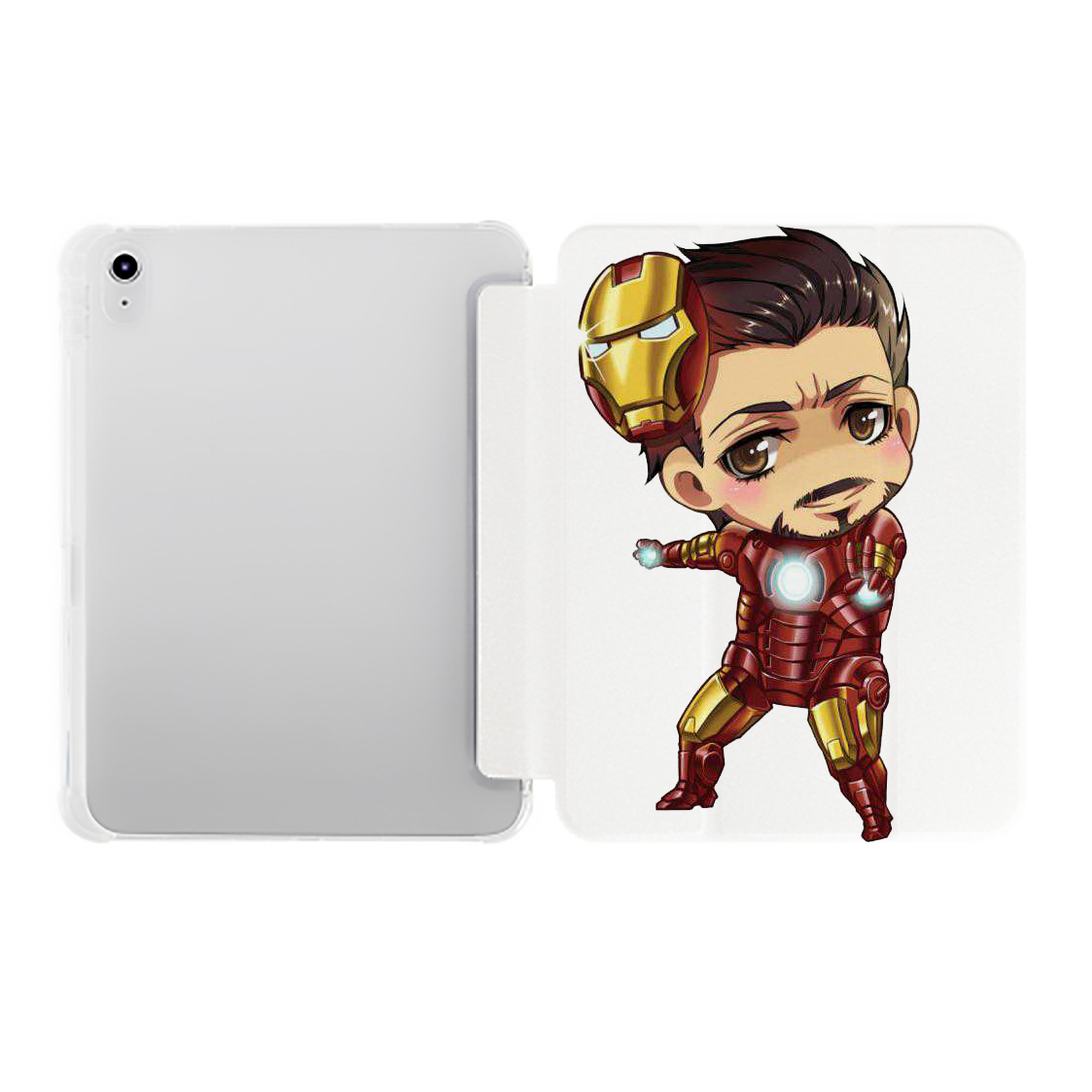 （画像用） アベンジャーズ The Avengers IPad ケース ペン収納付き 三つ折りスタンド PUレザー×シリコン 対応機種9.5/10.5/10.9インチ